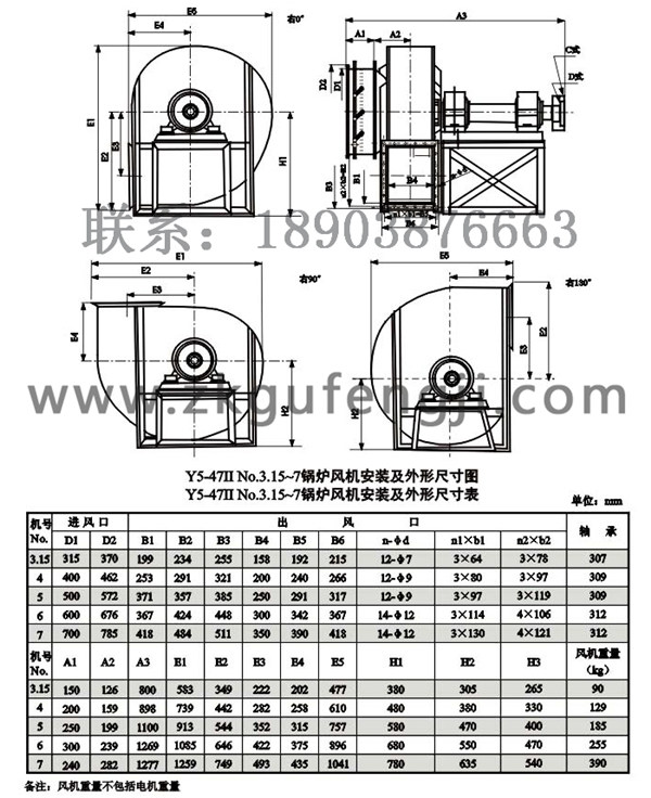 風(fēng)機(jī)參數(shù)圖